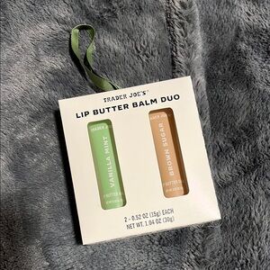 Lip Butter Balm Duo - Vanilla Mint & Brown Sugar